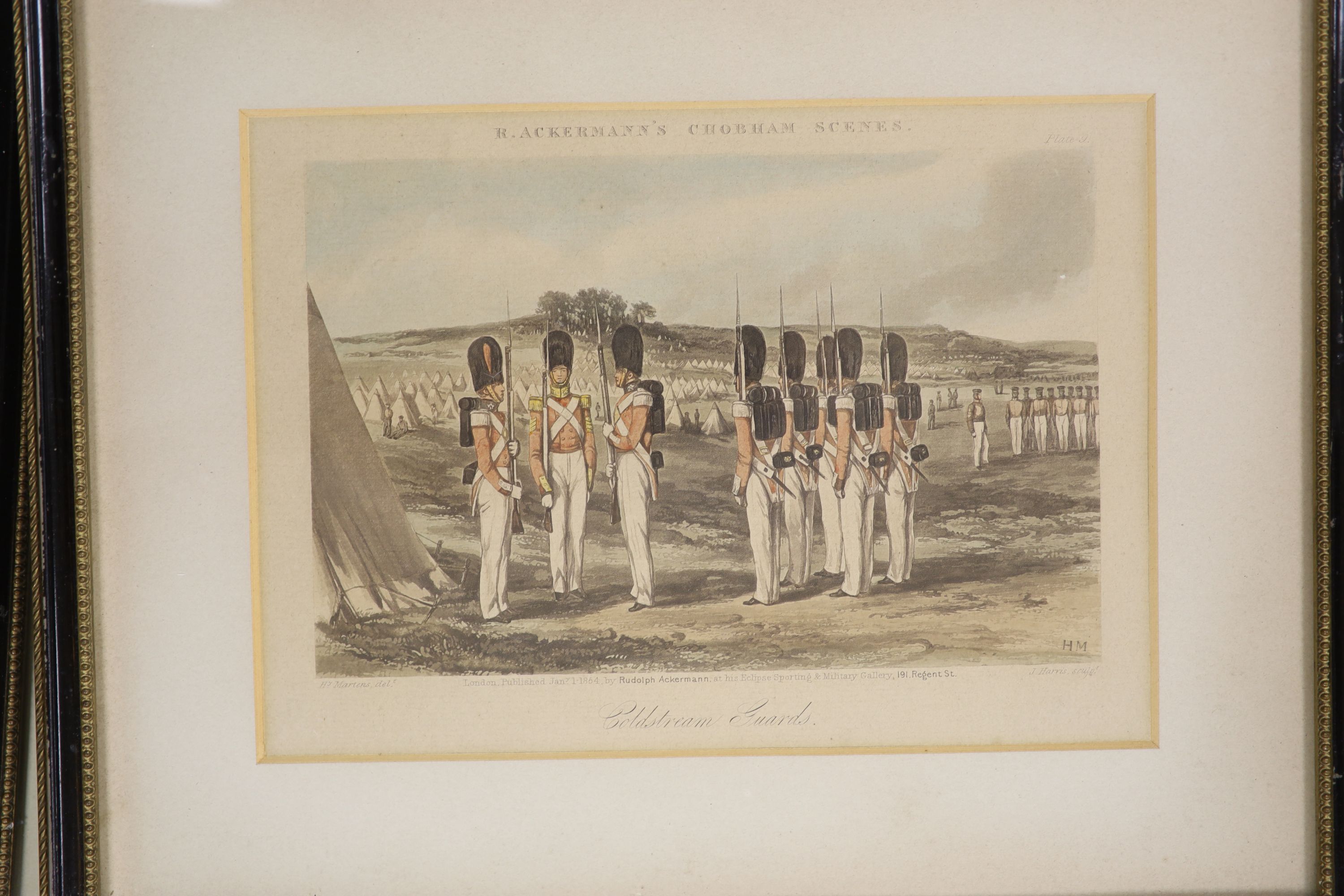 A collection of assorted 19th century Military paintings and prints including Murray Urquhart (1880-1972) study of a Rifleman, dated 1934, 26 x 12.5cm